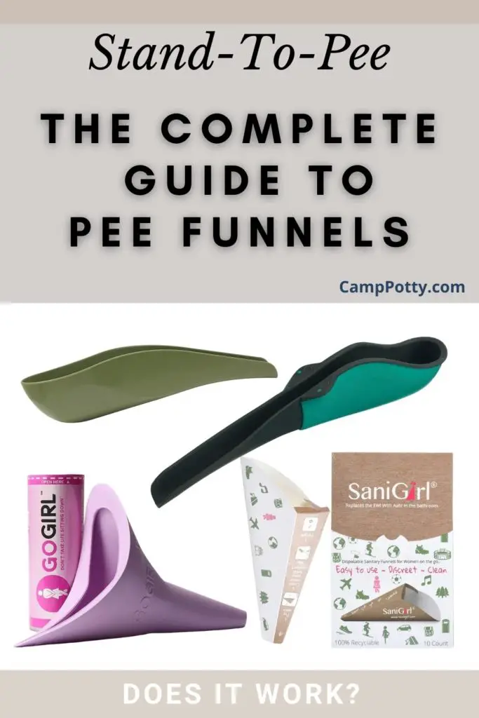 stand to pee urination Funnels Buyer’s Guide includes, How Does Pee Funnel Works, Urination Device Set-up and Use, How do you choose the right STP device,  Plastic VS. Silicone Pee Funnels, user tips and The Top 5 STP Urination funnels. 