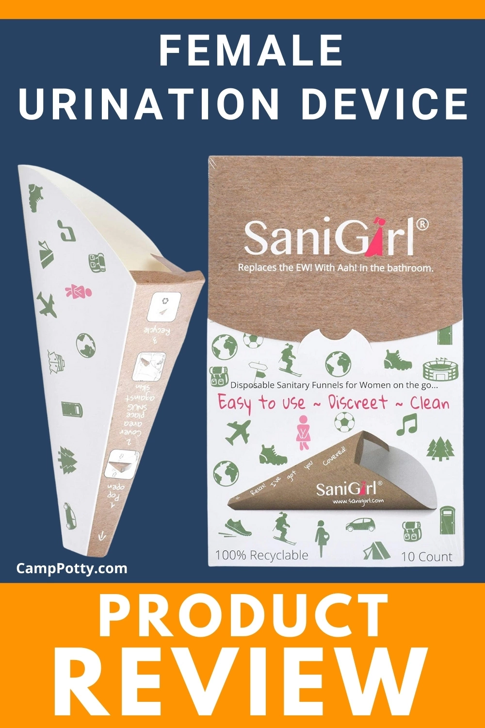SaniGirl Disposable Female Urination Device Review